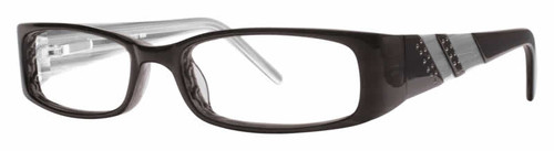 Calabria Viv Designer Eyeglasses 659 in Black :: Progressive