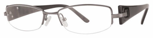 Calabria Viv Designer Eyeglasses 691 in Silver :: Progressive