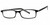 Soho Designer Eyeglasses 45 in Black Crystal :: Rx Bi-Focal
