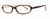 Calabria Viv Designer Eyeglasses 743 in Mocha :: Rx Bi-Focal