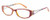 Jones NY Designer Eyeglasses J736 in Red :: Rx Bi-Focal