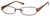 Seventeen Designer Eyeglasses 5374 in Light Brown :: Progressive