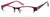 Seventeen Designer Eyeglasses 5375 in Fuchsia :: Progressive