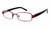 Seventeen Designer Eyeglasses 5912 in Burgundy :: Progressive