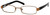 Seventeen Designer Eyeglasses 5312 in Brown :: Rx Bi-Focal