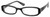 Seventeen Designer Eyeglasses 5322 in Black :: Rx Bi-Focal