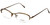 Vera Wang Designer Eyeglasses Catherine 2 in Gold-Bronze :: Progressive