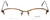 Vera Wang Designer Eyeglasses Catherine 2 in Gold-Bronze :: Rx Bi-Focal