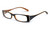 Calabria Viv 652 Designer Reading Glasses in Black-Brown