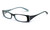 Calabria Viv 652 Designer Eyeglasses in Black-Light Blue :: Rx Single Vision
