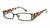 Seventeen Designer Eyeglasses 5343 in Brown :: Rx Single Vision