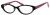Seventeen Designer Eyeglasses 5391 in Black Ruby :: Rx Bi-Focal
