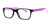 Soho 122 in Black-Purple Designer Reading Glasses