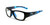 Wiley-X Youth Force Series 'Flash' in Black & Blue Lightning Safety Eyeglasses :: Custom Left & Right Lens