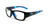 Wiley-X Youth Force Series 'Flash' in Black & Blue Lightning Safety Eyeglasses :: Rx Single Vision