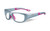 Wiley-X Youth Force Series 'Victory' in Silver & Magenta Safety Eyeglasses :: Rx Single Vision