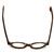 Calabria Designer Eyeglasses Calabria 856 Light Brown :: Rx Single Vision