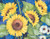 Flowers Artwork 240-10c-5 Micro Fiber Cleaning Cloth