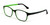Calabria Viv 2002 Designer Reading Glasses in Black Green