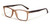 Calabria Viv Designer Eyeglasses 15E004 in Brown :: Custom Left & Right Lens