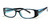 Calabria "Opti Clear" Designer Eyeglasses 3485 in Black Teal :: Rx Bi-Focal