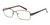 Calabria Viv Designer Reading Glasses 373 in Brown & Gun-Metal