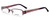 bebe Womens Designer Eyeglasses 5027 in Plum  :: Custom Left & Right Lens