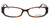 bebe Womens Designer Eyeglasses 5000 in Smoked Topaz