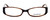 bebe Womens Designer Eyeglasses 5040 in Smoked Topaz