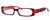 Harry Lary's French Optical Eyewear Afrody Eyeglasses in Brown & Red (684) :: Rx Single Vision