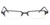 Harry Lary's French Optical Eyewear Clubby Eyeglasses in Gunmetal (329) :: Rx Single Vision