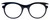 Harry Lary's French Optical Eyewear Beauty Eyeglasses in Black & White (29) :: Progressive