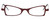 Harry Lary's French Optical Eyewear Kandy in Burgundy (707) :: Custom Left & Right Lens