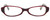 Harry Lary's French Optical Eyewear Tori in Red Brown (340B) :: Progressive