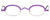 Harry Lary's French Optical Eyewear Vicky in Purple (177) :: Rx Bi-Focal