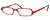 Harry Lary's French Optical Eyewear Vernity in Red (360)
