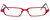 Harry Lary's French Optical Eyewear Vernity in Red (360)