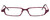 Harry Lary's French Optical Eyewear Vernity in Pink Black (588)