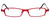 Harry Lary's French Optical Eyewear Victory in Red (360)