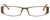 Harry Lary's French Optical Eyewear Volcany in Gold Brown (456)