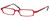 Harry Lary's French Optical Eyewear Hutchy in Red (360) :: Custom Left & Right Lens