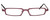 Harry Lary's French Optical Eyewear Hutchy in Burgundy (443) :: Custom Left & Right Lens