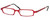 Harry Lary's French Optical Eyewear Hutchy in Red (360) :: Rx Single Vision