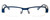 Harry Lary's French Optical Eyewear Galaxy in Blue (909) :: Progressive