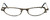 Harry Lary's French Optical Eyewear Spanky in Gold & Black (506) :: Custom Left & Right Lens