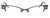 Harry Lary's French Optical Eyewear Stretchy in Gunmetal (329) :: Custom Left & Right Lens