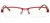 Harry Lary's French Optical Eyewear Trophy in Red Tortoise (360) :: Custom Left & Right Lens