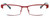 Harry Lary's French Optical Eyewear Utopy in Red Black (Orange (361) :: Custom Left & Right Lens