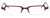 Harry Lary's French Optical Eyewear Kulty in Red Black (504)