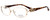 Badgley Mischka Cherise Designer Eyeglasses in Gold :: Rx Bi-Focal